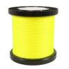 J-Braid x4 Braided Line – 3000 Yards, 65 lbs Tested, .014″ Diameter, Fluorescent Yellow
