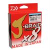 J-Braid x8 Grand Braided Line – 150 Yards, 30 lb Tested, .011″ Diameter, Island Blue 22255