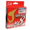 J-Braid x8 Grand Braided Line – 150 Yards, 50 lb Tested, .014″ Diameter, Island Blue 22279