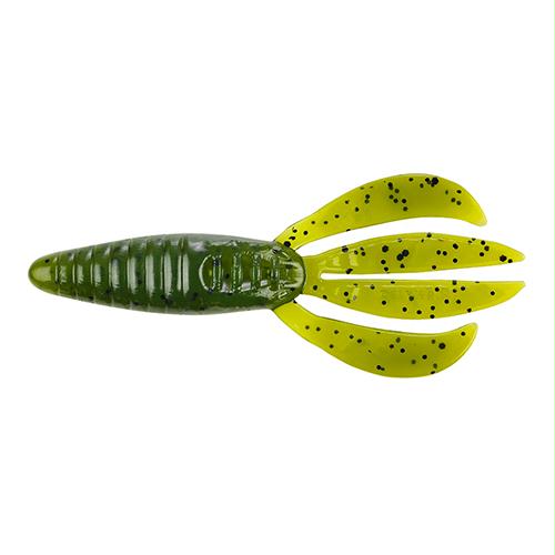 PowerBait Pit Boss Soft Bait – 4″ Bait Length, Watermelon, Package of 8