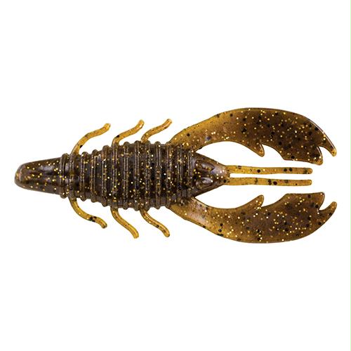 PowerBait Craw Fatty Soft Bait – 3 1-4 Bait Length, Green Pumpkin Magic, Package of 8