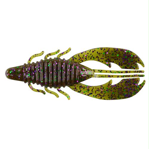 PowerBait Craw Fatty Soft Bait – 3 1-4 Bait Length, Watermelon Candy, Package of 8