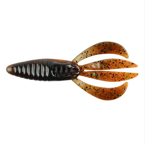 PowerBait Pit Boss Soft Bait – 4″ Bait Length, Big Texan, Package of 8