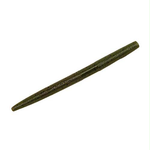 PowerBait The General Soft Bait – 4 1-4″ Length, Green Pumpkin-Watermelon, Package of 10