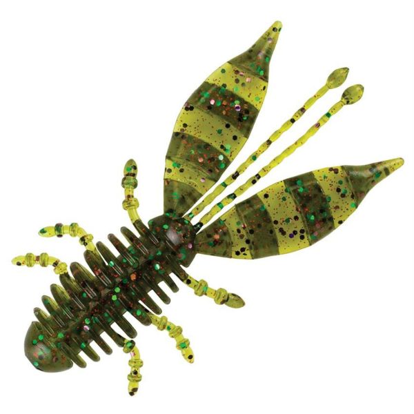 PowerBait Jester Soft Bait – 3 1-2″ Length, Watermelon Candy, Package of 6