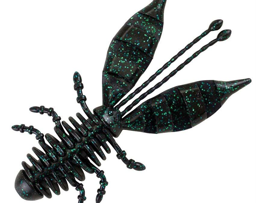 PowerBait Jester Soft Bait – 3 1-2″ Length, June Bug, Package of 6