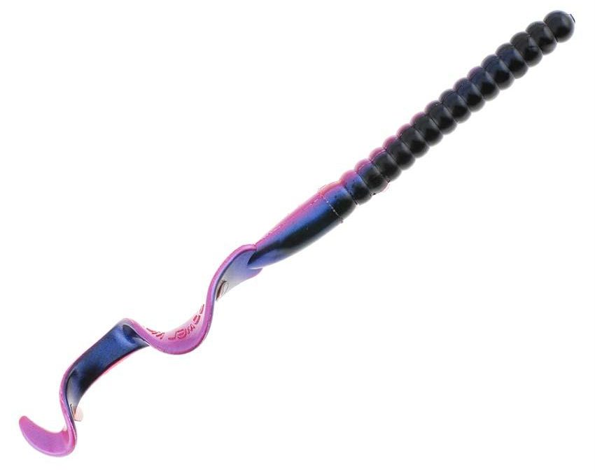 PowerBait Power Worm Soft Bait – 8 1-2″ Bait Length, Tequila Sunrise, Package of 9