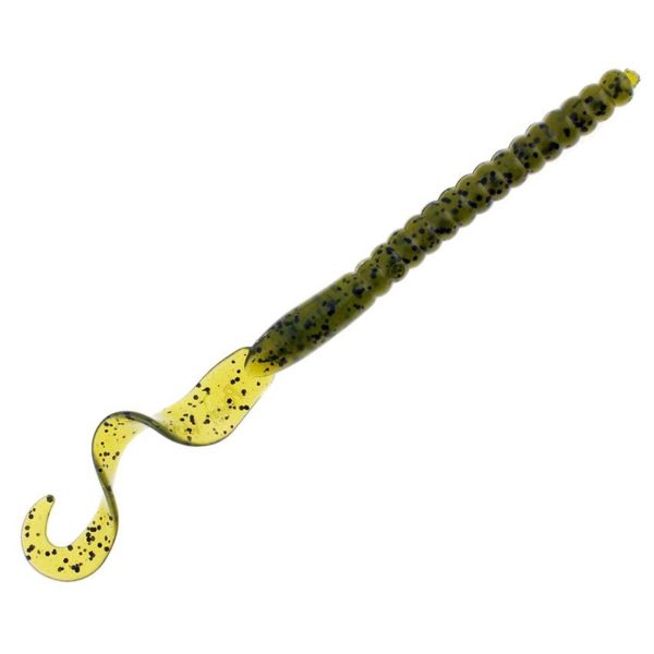 PowerBait Power Worm Soft Bait – 8 1-2″ Bait Length, Watermelon, Package of 9