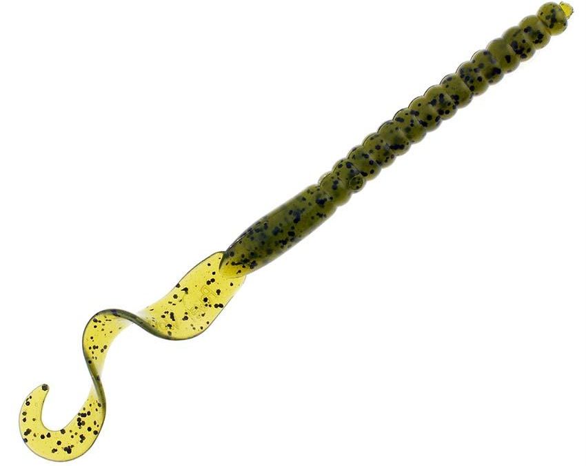 PowerBait Power Worm Soft Bait – 8 1-2″ Bait Length, Watermelon, Package of 9
