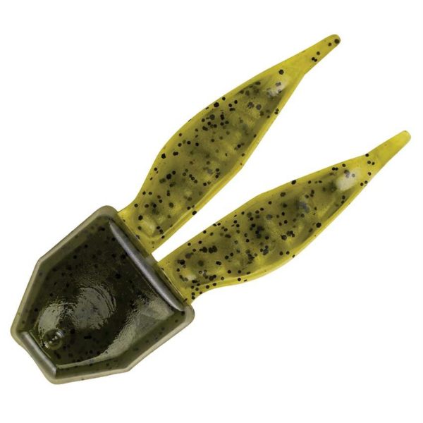 PowerBait Power Chunk Soft Bait – 3 1-4″ Length, Watermelon, Package of 6