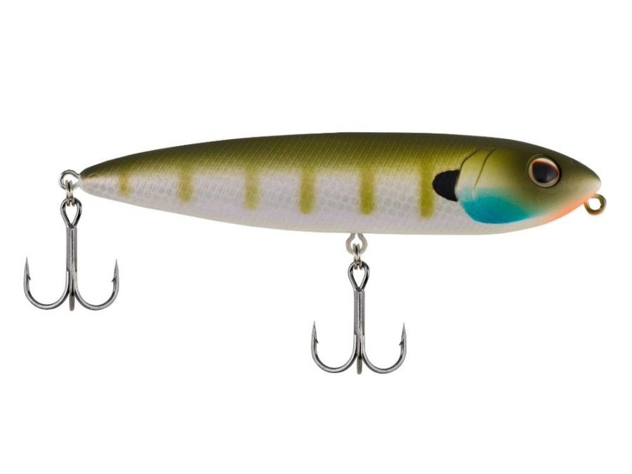 J-Walker 100 Hard Bait – 4″ Length, 1-2 oz, Topwater Depth, MF Bluegill, Package of 1