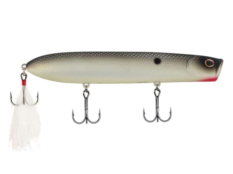 Cane Walker Hard Bait – 5″ Length, 5-6 oz, Topwater Depth, MF Shad, Package of 1