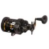 Fathom II Level Wind Saltwater Casting Reel – 20, 5.5:1 Gear Ratio, 30″ Retrieve Rate, 5 Bearings, 30 lb Max Drag, Right Hand 23158