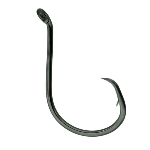 Octopus Hook – Size 3-0, Circle, Offset Point, NS Black, Per 25