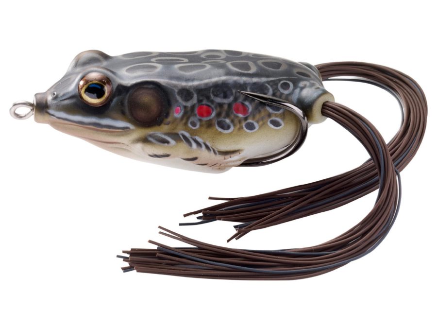 Frog Hollow Body – Freshwater, 2 1-4″, #1-0 Hook, Topwater Depth, Brown-Black