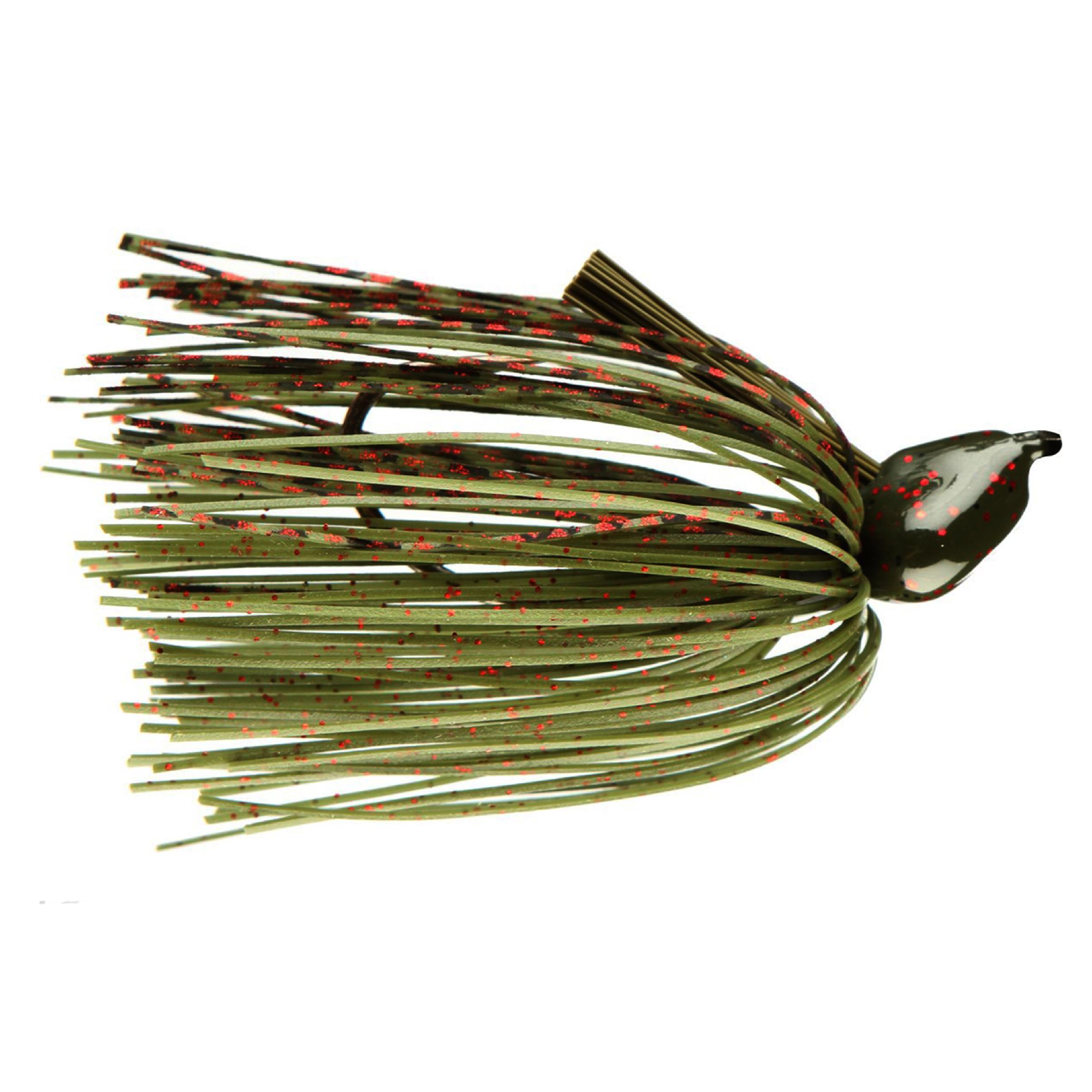 Strike King Denny Brauer Baby Structure Jig - 1/4 Oz, Watermelon Red Fishing Lure - View #9