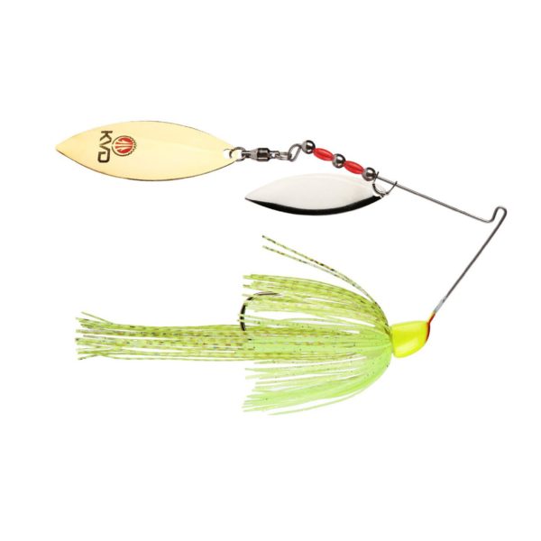 KVD Finesse Spinnerbait Lure – 5-0 Hook, 1-2 oz, Super Chartreuse, Per 1