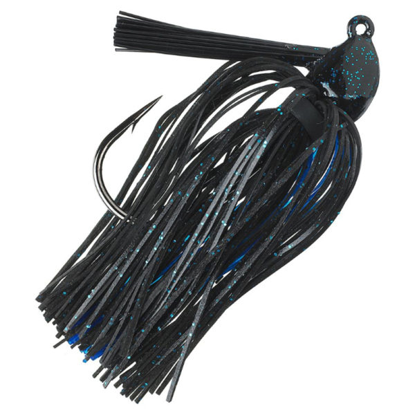 Hack Attack  Heavy Cover Jig - 5-0 Hook Sise, 1-2 oz, Black-Blue, Package of 1 Hack Attack  Heavy Cover Jig – 5-0 Hook Sise, 1-2 oz, Black-Blue, Package of 1