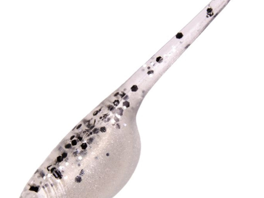 Mr. Crappie ShadPole Lure – Freshwater, 2″ Length, Salt-N-Pepper, Package of 15