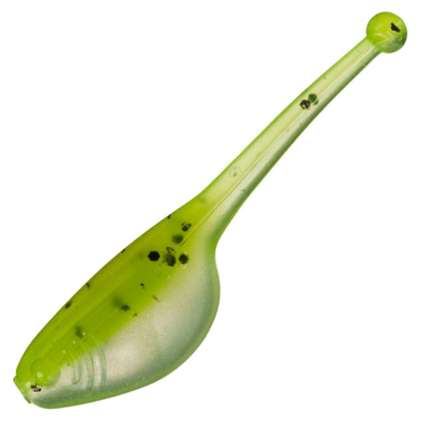 Mr. Crappie ShadPole Lure – Freshwater, 2″ Length, Pepper Shad, Package of 15