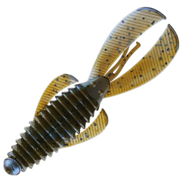 Rage Bug Lure – 4″ Body Length, Blue Craw, Package of 7