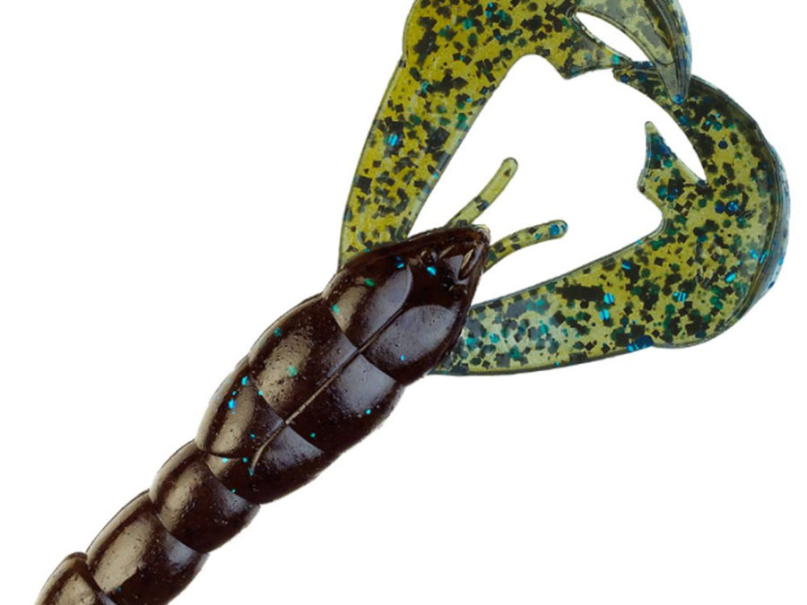 Rage Tail Craw Soft Lure – 4″ Body Length, Okeechobee, Package of 7