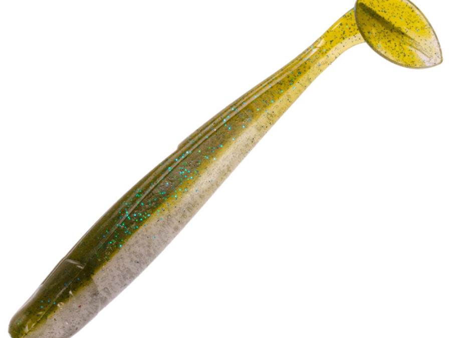 KVD Swim-N-Shiner Soft Bait Lure – 5″ Length, KVD Magic, Package of 6
