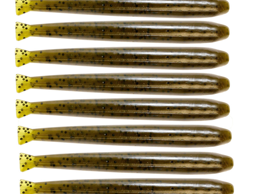 TRD MINNOWZ 3.5″ GREEN PUMPKIN 8 PK