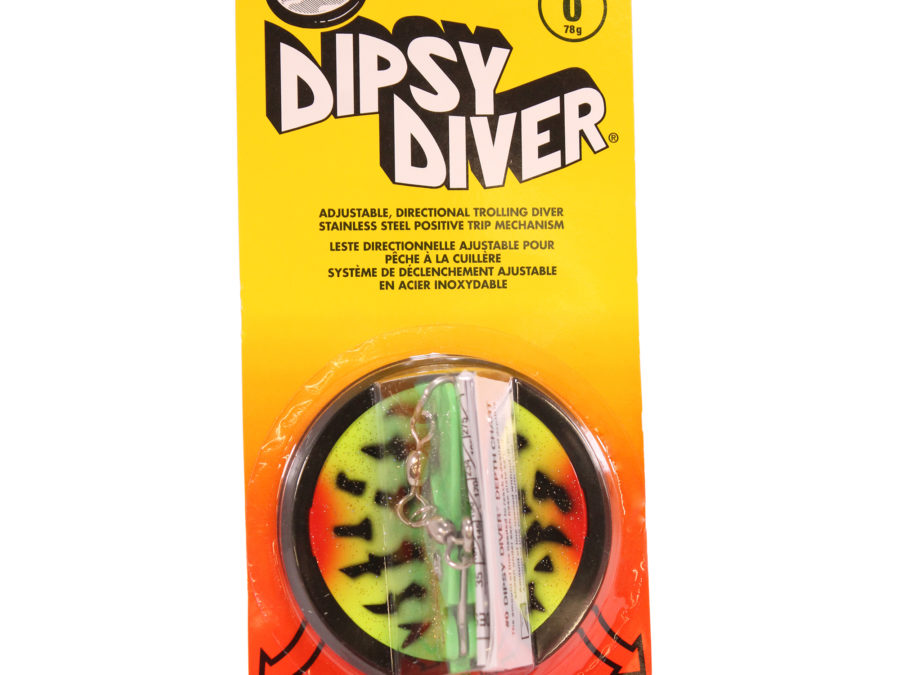 Dipsy Diver Lure – Freshwater, Size 000,  3 1-4″, 35′ Depth, Batman-Silver Bottom, Per 1