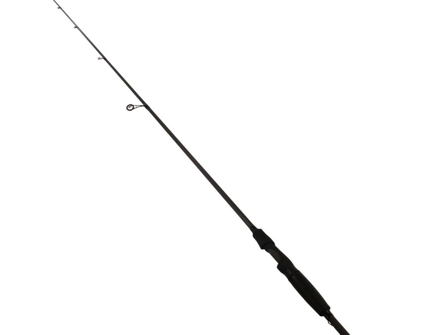 TP1 Black Speed Stick 1 Piece Spinning Rod – 7′ Length, 6-14 lb Line Rate, 3-16-5-8 oz Lure Rate, Medium-Light Power