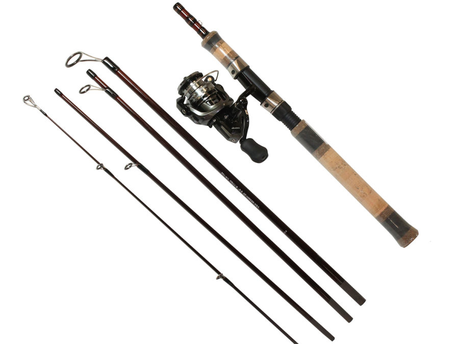 Voyager Select 5 Piece Spinning Combo – 20, 4.8:1 Gear Ratio, 2-6 lb Line Rate, 1-32-3-8 oz Lure Rate, Ambidextrous
