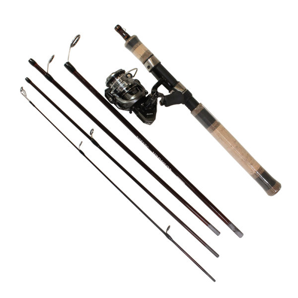 Voyager Select 5 Piece Spinning Combo – 20, 4.8:1 Gear Ratio, 6′ Length,  6-10 lb Line Rate, 1-4-3-4 oz Lure Rate, RH-LH
