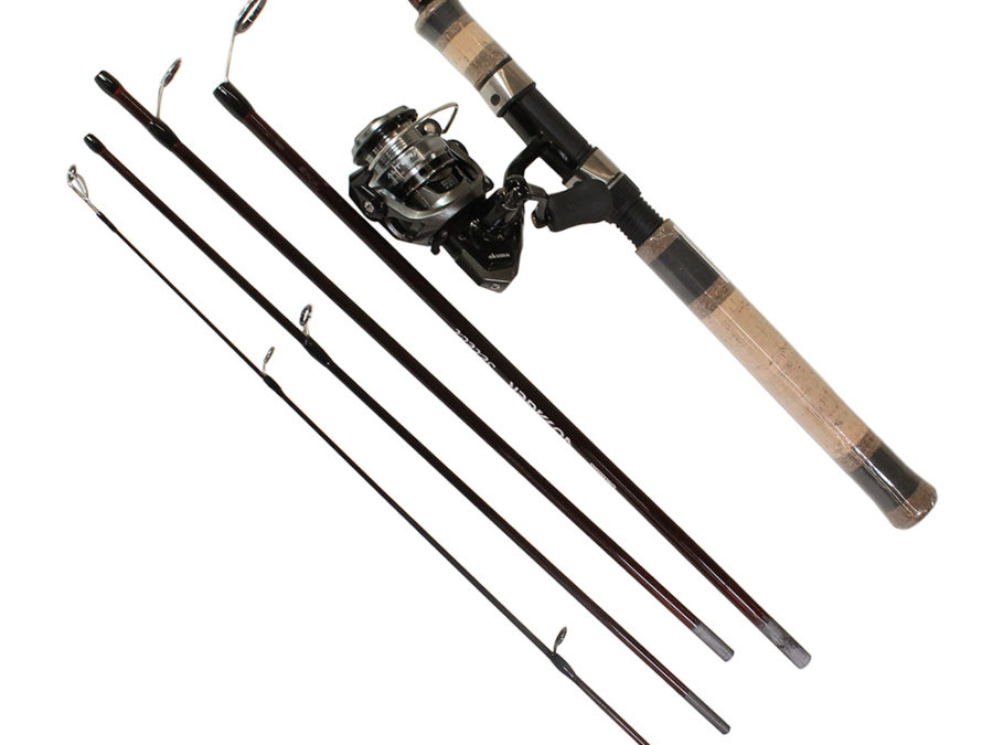 Voyager Select 5 Piece Spinning Combo – 20, 4.8:1 Gear Ratio, 6′ Length,  6-10 lb Line Rate, 1-4-3-4 oz Lure Rate, RH-LH