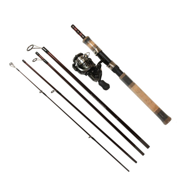 Voyager Select 5 Piece Spinning Combo – 20, 4.8:1 Gear Ratio, 6’6″ Length, 8-17 lb Line Rate, 1-4-1 oz Lure Rate, RH-LH