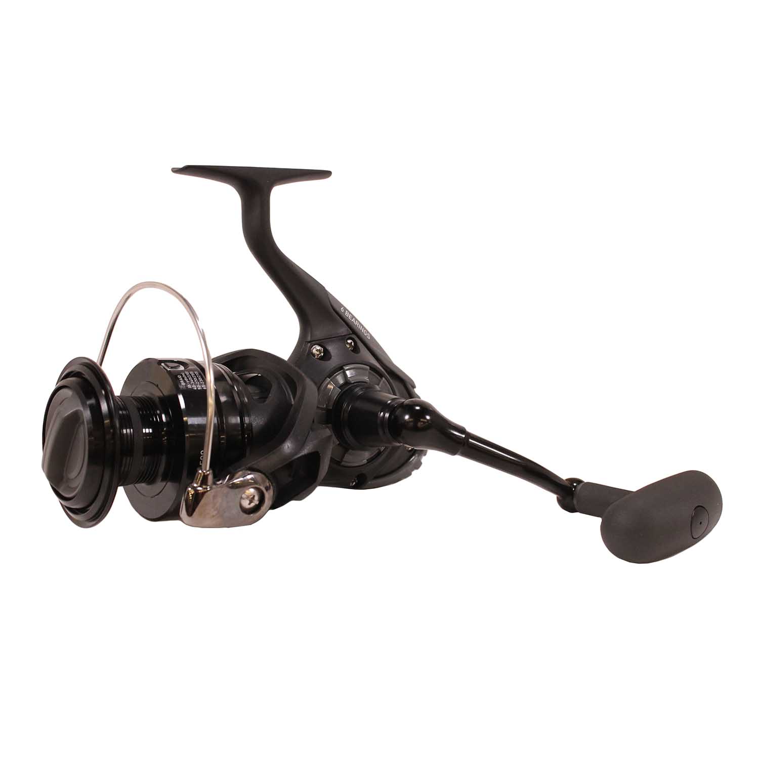 Eliminator Spinning Reel 4500, 5.71 Gear Ratio, 6 Bearings, 53.10