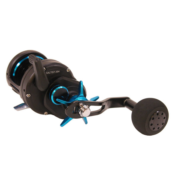 Saltist Star Drag Saltwater Casting Reel – Size 20, 6.4:1 Gear Ratio, 5 Bearings, 39.50″ Retrieve Rate, Right Hand
