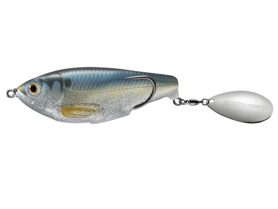 Shd,3 1-2″,5-8oz,HB CB,Glttr Blu Shd,3-0