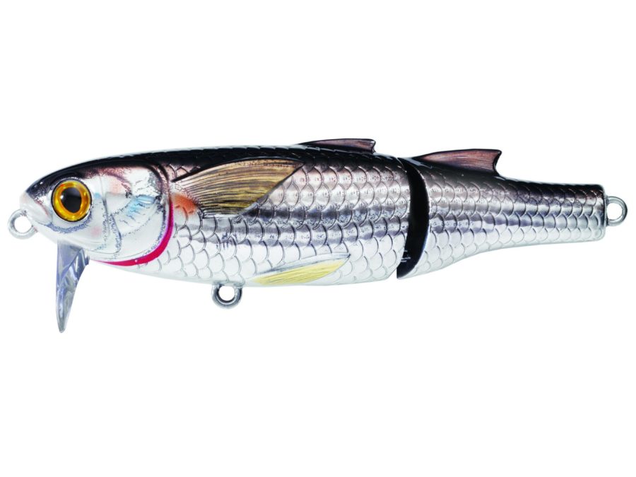 Mullet Wakebait,silver-black,#4